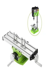 Multifunctional Worktable Bench Drill Vise Fixture Milling Drills Tables X and Y Adjustment Coordinate Table For Mini Drill BG6309560986