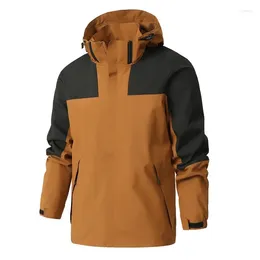 جاكيتات السباق رجال ماء مقاوم للماء ركوب الدراجات في مركبة Motocross MTB Rainplain Downhill Mountain Bike Windbreaker Chamarra غير قابل