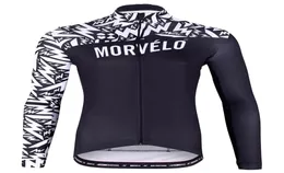 2022 Morvelo Winter Fleece WindProof Cycling Jacket Windjacket Thermal Mtbバイクコートメンズウォームアップジャケット6506132