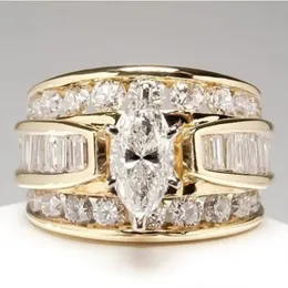 18K خاتم ذهبي متعدد للنساء طبيعية 1 قيراط الماس مع المجوهرات Anillos de Bizuteria Mujer Gemstone Rings Box 240112
