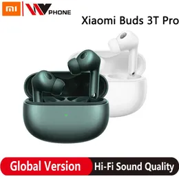 Fones de ouvido versão global xiaomi buds 3t pro tws fone de ouvido 3mic 40db cancelamento de ruído ativo bluetooth tws mi verdadeiro fones de ouvido buds 3 pro
