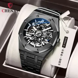 CHENXI Tiktok Механические высококачественные полые автоматические мужские часы
