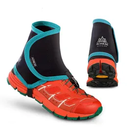 Aonijie Low Trail Running Gaiters Protective Wrap Shoe Cover Par för män Kvinnor utomhus Förhindra sandsten 240112