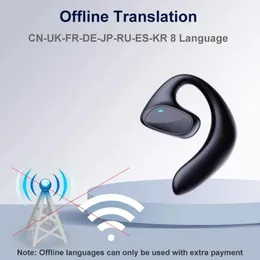 Translator Translation Headphones 144 M8 Translator Languages Instant Smart Voice Translator Wireless Bluetooth Translator Earphone