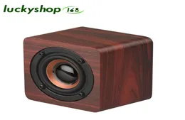 Q1 Portable Speakers Wooden Bluetooth Speaker Wireless Subwoofer Bass Powerful Sound Bar Music Speakers for Smartphone Laptop6260157