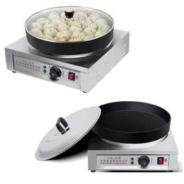 Köfte kızartma makinesi kızarmış çörekler üreticisi hamurlu fritöz ticari elektrikli hamur tatlısı tava oto termostat kontrol