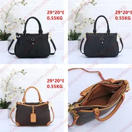 Trianon Tote Çanta Tasarımcı Kadınlar Pallas Çanta Alışveriş Kılıfları M46488 Lüks Deri Omuz Crossbody Çantalar Bayanlar Messenger Çanta Debriyaj Cüzdan Hobo Çantalar