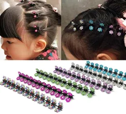 12 pezzi nuovo carino mini prugna cristallo forcine per capelli fermagli per capelli per bambini copricapo principessa barrette accessori per ragazze5846560