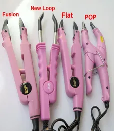 Fusion Hair Extension Iron Keratin Bonding Tools Fusion Heat Connector con spina UK EU AU US Quattro stype1471639