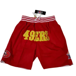 Herren-Basketballshorts für alle 30 Teams sind bestickt und genäht, nur Shorts mit Taschen