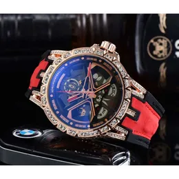 2021 Spring Owl Eye Roger Dupitor Flywheel Hollow Mechanical Hand High End Fashion Large Plate Watch