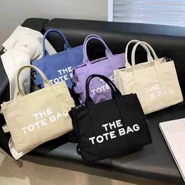 Designer Bag Tote Bag Women's Handbag Shoulder Bag Mini Canvas Crossbody Shopping Luxury Fashion Handbag Beach Bag Black Stor handväska