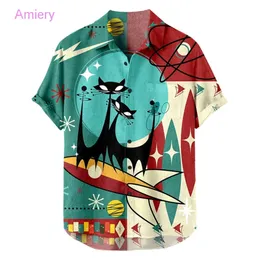 Plus Größen 4XL 5XL Herren Casual Hemden T-shirt Kurzarm Sommer Gedruckt Hemd Slim Fit Verschiedene Muster Mann Kleidung Strickjacke bluse