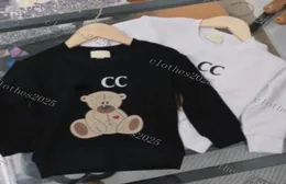 Çocuk Sweatshirts Erkek Kız Hoodies Gevşek Moda Mektubu Dalga Baskılı Sokak Giydirme 2023 Yeni kazak üstleri Çocuklar Günlük Sweatshirt5887285