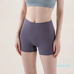 lu Womens yoga şort sporu boya boya dikişsiz ll pantolon bisiklet kadınlar fitness esnek spor salonu iç çamaşırı tozluk