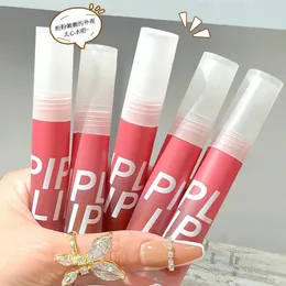 Pipl Lip Glaze Velvet Matte Student Style Niche Brand Lipstick med högt estetiskt värde lera 240111