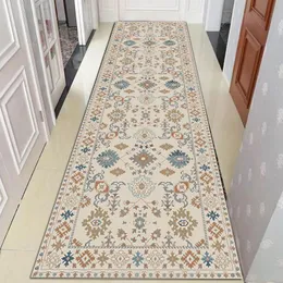 Długie dywan w stylu europejskim dywany korytarzowe dywany nordycki dywany korytarza domowego przejścia dywanika ślubna czerwona okolica dywaniki 240111