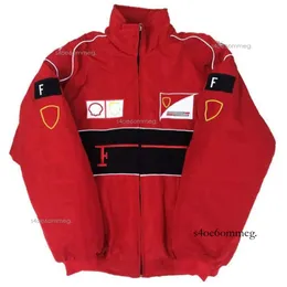 Jaqueta de corrida de Fórmula 1 Af1 Carro de inverno com logotipo bordado completo Roupas de algodão Venda F1 990