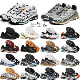 Designer shoes salo Running shoes solomon XT6 Snowcross cs Speed Cross LAB Black Yellow Three white collision hiking Outdoor shoes recreational sports sneakers