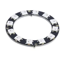 ملحقات الهاتف الخليوي الأخرى 5050 12 بت RGB LED حلقة WS2812 Round Decoration BB مثالية ل Arduino 15 الهواتف تسليم DHW01