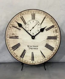 Alston Walthan saati, büyük duvar saati, 8 boyut arasından seçim yapın. Ekstra sessiz mekanizma.