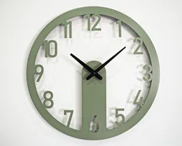 Relógio de parede de metal moderno com números, relógio de parede minimalista silencioso, presente para casa, relógios de parede, relógio de parede exclusivo, Horloge Murale, Wanduhr