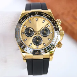 시계 자동 기계식 7750 Movement Sapphire Designer Watches Mens 40mm Montre de Luxe Fashion Men Wristwatch 방수 클래식 비즈니스.
