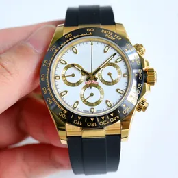 Męskie zegarki kalendarza 40 mm Automatyczny ruch mechaniczny wykonany z premium zegarki ze stali nierdzewnej i igła Wodoodporna moda na rękę na rękę