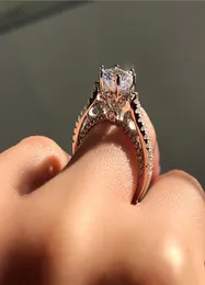 Intero 2020 Nuovo Cubic Zirconia Femminile Anello di Colore Argento per la Donna Sposa Matrimonio Anello di Cristallo Anello di Fidanzamento4078109