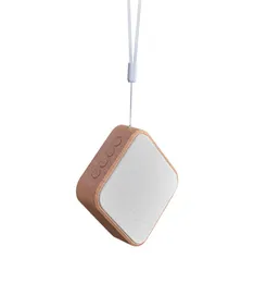 Altoparlante wireless portatile con venature del legno Mini altoparlante Bluetooth vintage con supporto per microfono Scheda TF Radio FM per telefono cellulare new6503986