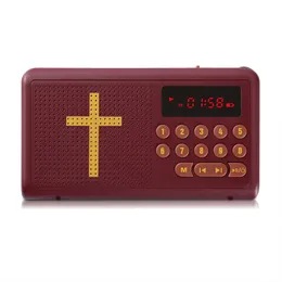 Speakers MP3 Audio Bible Player Speaker Support TF/SD Card USB Flash Drive Audio Input Headphone Output and FM Radio