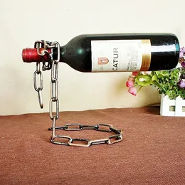 Creative Suspenderat Rope Wine Rack Serpentine Snake Bracket Bottle Holder Bar Cabinet Display Stand Shelf Gifts Table Decor Y240127