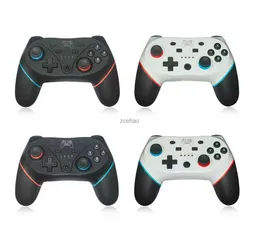 Controladores de jogo Joysticks Bluetooth Controlador sem fio para Nintend Switch Pro Gamepad para Switch OLED / P3 / Android com alça de 6 eixos PC / Phone Joystick