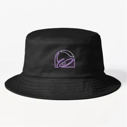 Śmieszne Taco Bell Classic Bucket Hat Fashion Sun Outdoor Casual Spring Caps Mens U Sport Women Black Fishermen 240111