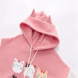 Harajuku Kawaii Hoodie Cat Ear Women Print Graphic Japanese
