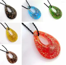 펜던트 목걸이 6pcs 도매 Murano Lampwork 유리 사랑 목걸이 선물에 맞는 LL30