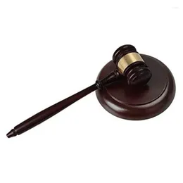 Gavel And Sound Block Set Elegent Desk Accessory Conferences Elections Lawyer