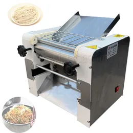 110V 220V Rostfritt stål Desktop Pasta Commercial Kneading Dumpling Maker Electric Dough Roller Noodle Press Machine