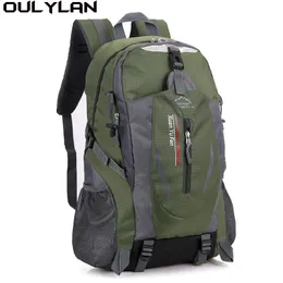 Sagnose Oulylan Man Women Outdoor 40L Backpack Borse colorate per spalle per viaggi Sport Sports Student Nylon Borse