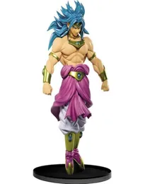 Anime Figurine 22cm Super Saiyan Broly Figure Theatre Ver Action Figur PVC Collectible Model Toys Gift for Kids C06029309253