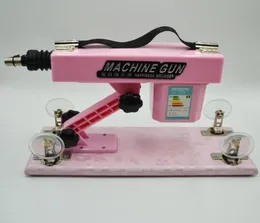 Automatisk sexuellt samlag Sexmaskin med svart och rosa superbig dildo kraftfulla jävla maskiner för kvinnor onani mö2352946