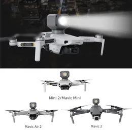 DJI MINI 3 PRO/MAVIC 3/MINI 2 SE/AIR 2/AIR 2S/MAVIC 2/FPV 드론 야간 비행 LED 조명 램프 손전등 액세서리 용 액세서리