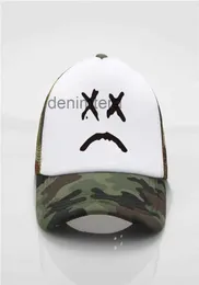 Mode mesh caps älskar lilpeep baseball cap män kvinnor sommar hattar nya sol hatt trucker hat6926842 1ghh