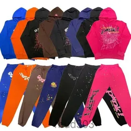 Mens Hoodies Sweatshirts Tracksuit Sweat Suit 555 Young Thugg Set Stars Same Sp5der Pants Hoodie Bibber and Bodysuit Casual Leisure CottonZUEY ZUEY