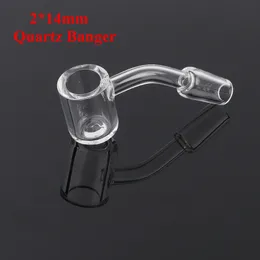 2st/Box 14mm Male Quartz Banger Glass Bowl for Water Pipe Hookah Bong