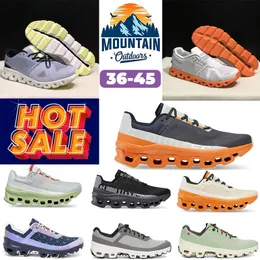 Cloudmonster Outdoor Running Mens 여자 클라우드 괴물 디자이너 신발 스포츠 구름 이클립스 심황 철 건초 루모 블랙 트레이너 운동화 크기 36-45