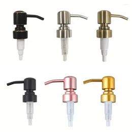 Storage Bottles 1pcs Stainless Steel Pump Head For DIY Jars Soap Lotion Dispenser Liquid Pumps Standard 28 400 Thread Home