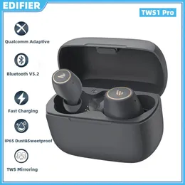 Наушники EDIFIER TWS1 Pro True Wireless Earphones Bluetooth 5.2 aptX Адаптивное воспроизведение 42 часа TypeC Быстрая зарядка CVC8.0 с шумоподавлением