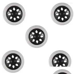 Atv Parts All Terrain Wheels 5X Black White Plastic Core Foam Shop Trolley Cartwheel Casters Drop Delivery Automobiles Motorcycles Sco Otn7I