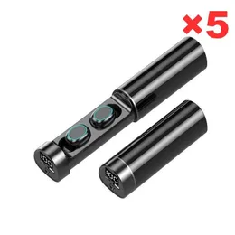 이어폰 5pcs 로트 도매 헤드셋 게이머 N21 TWS Bluetooth 이어폰 무선 헤드폰 핸드프리 스포츠 이어 버드 Hifi 보청기 판매